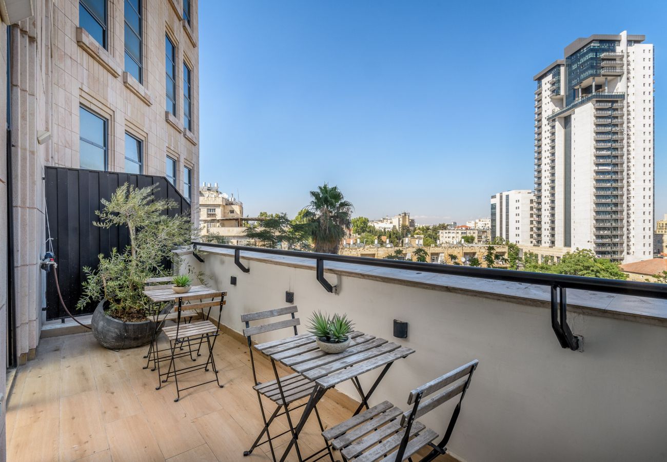 Appartement à Jerusalem - Modern Apartment City Center with Balcony