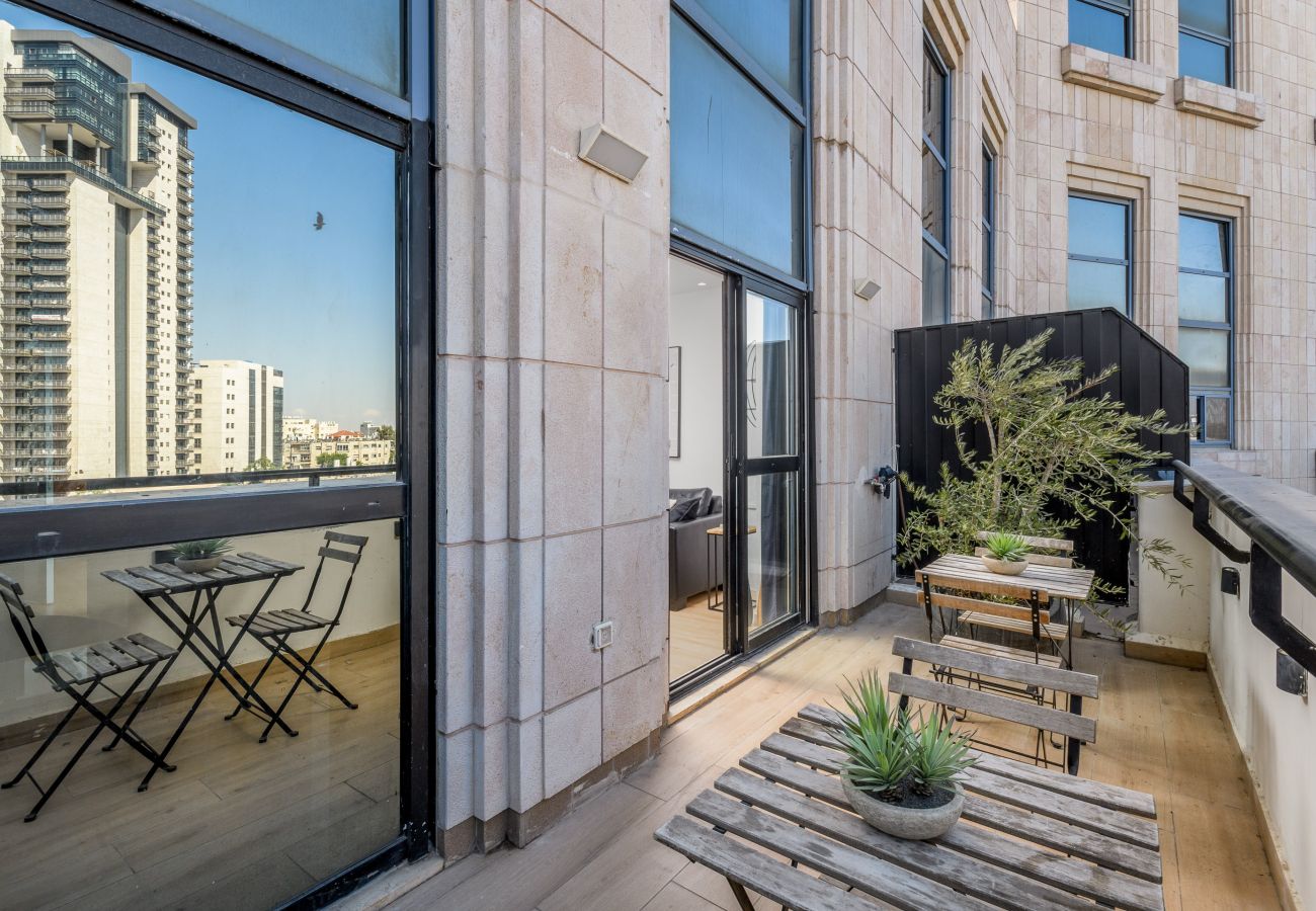 Appartement à Jerusalem - Modern Apartment City Center with Balcony