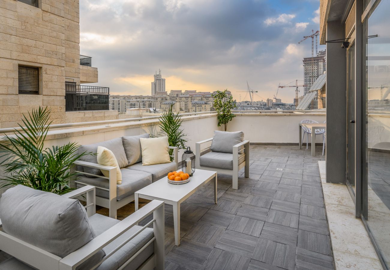 Appartement à Jerusalem - Unique Mini Penthouse In The Heart Of Jerusalem