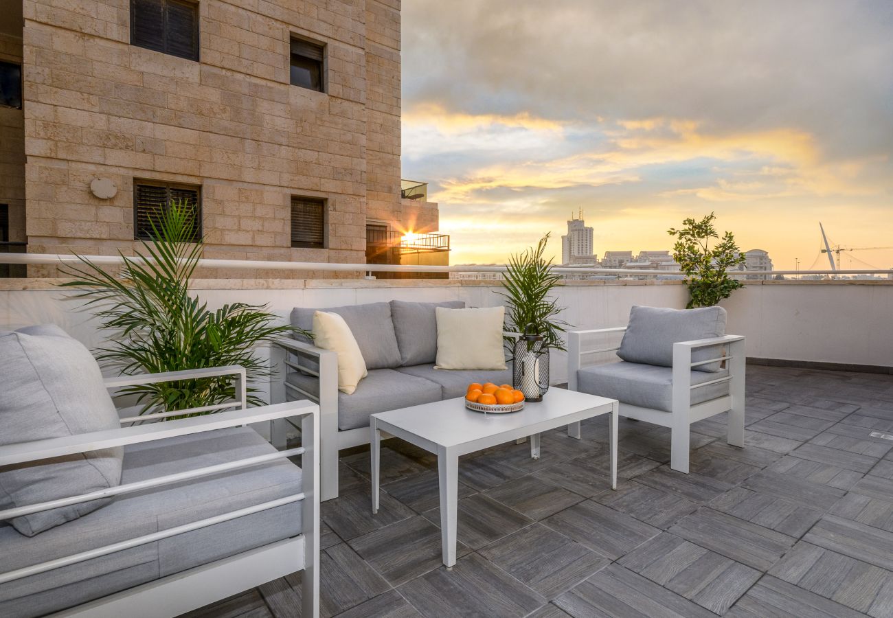 Apartment in Jerusalem - Unique Mini Penthouse In The Heart Of Jerusalem